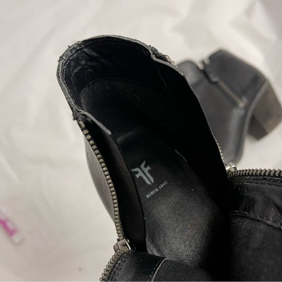 FRYE Judith Zip Bootie - Picture 6 of 7